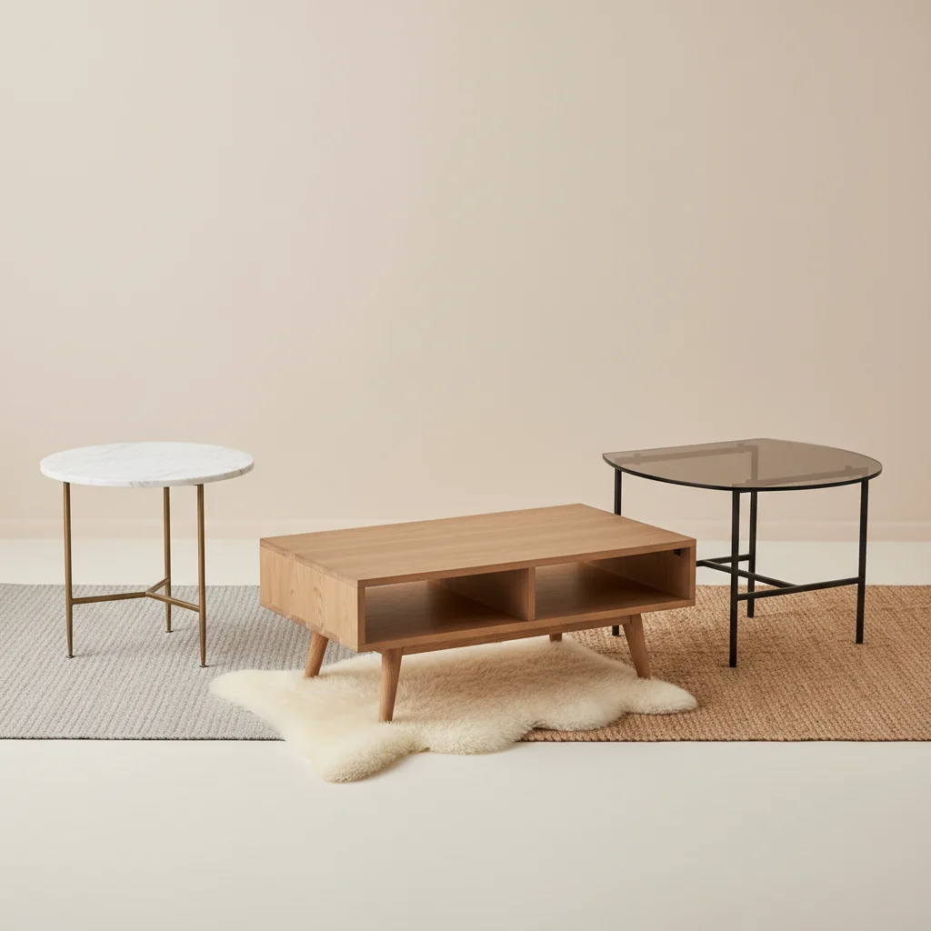 Coffee Tables for Small Spaces: How to Choose the Right Shape