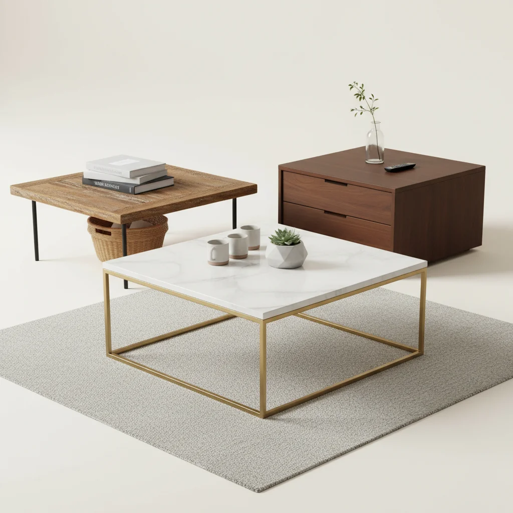 Square Coffee Tables: Are They Right for Your Living Room?