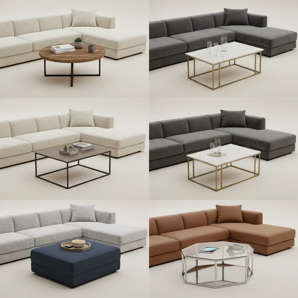 What are the Best Coffee Tables for Sectional Sofas?