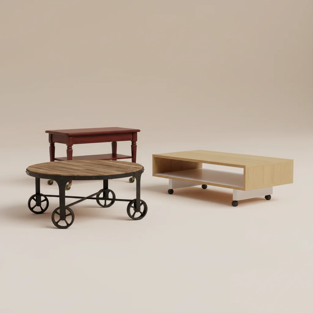 Coffee Tables with Wheels: Are They Practical for Your Home?